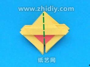 吃瓜手工折纸教程图解,轻松制作夏日清新小物