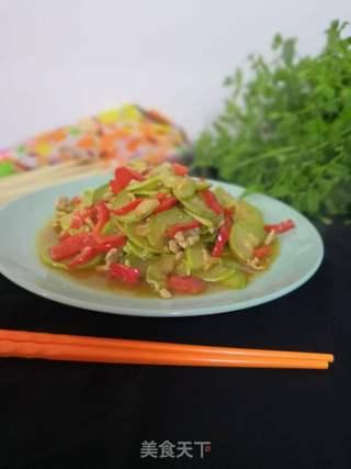 生瓜炒着吃做法,生瓜炒制秘籍，简单易学，色香味俱全