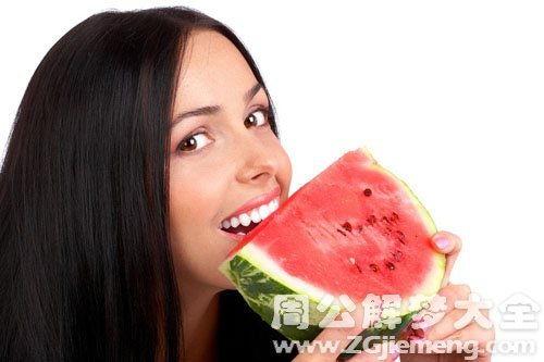 梦见吃瓜周公,揭秘梦中吃瓜的寓意与象征  第3张