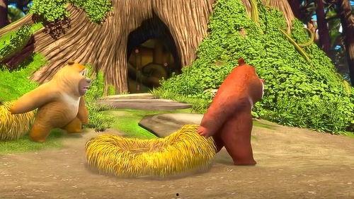 熊熊乐园熊二吃瓜是哪集,熊二吃瓜大揭秘，一集带你领略欢乐时光  第2张